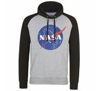 Sweat À Capuche Insigne Lavé Officiellement Licencié NASA Tailles S-XXL