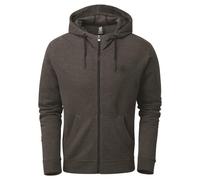 Sweat à Capuche intégral Dare2B Modulus pour Hommes en Jersey de Coton Gris Anthracite | Doux à Porter avec Poignets côtelés.