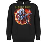 Sweat à capuche Iron Maiden Eddie Live Flames