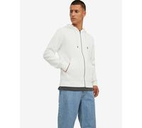 Sweat à capuche Jack & Jones Basic Sweat Full Zip blanc. - L