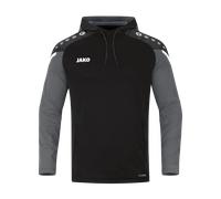 JAKO - Sweat à Capuche Performant, Mixte, Noir/Anthra Clair, L