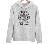 Sweat à Capuche - Je Jure Solennellement - 50% Coton - 50% Polyester - Mixte S