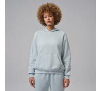 Sweat à capuche Jordan Brooklyn Fleece pour femme Aura/Blanc XL (FR 50-52)