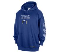 Sweat à capuche Jordan NBA Club Premium Golden State Warriors Courtside pour homme Rush Blue/Amarillo XS