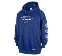 Sweat à capuche Jordan NBA Club Premium New York Knicks Courtside pour homme Rush Blue/Brilliant Orange M