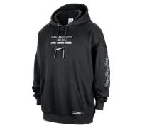 Sweat à capuche Jordan NBA Club Premium San Antonio Spurs Courtside pour homme Noir/Flat Silver XL