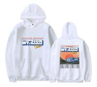 Sweat à capuche Josiah Queen The Mt. Zion Tour unisexe décontracté à manches longues, blanc, S-5XL