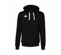 Sweat à capuche - KAPPA - BALI - Coupe droite - Noir - 60% coton/40% polyester XXXXL