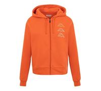 Sweat à capuche - Kappa - Kaimi - Orange rust - Manches longues - Col capuche S
