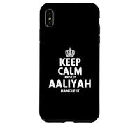 Sweat à Capuche Keep Calm Aaliyah Coque pour iPhone XS Max