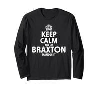 Sweat à Capuche Keep Calm Braxton Manche Longue