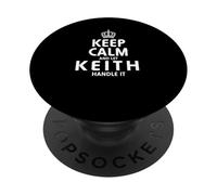 Sweat à Capuche Keep Calm Keith PopSockets PopGrip Adhésif