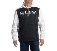 Klim Petrol, sweat à capuche XL Noir/Blanc Noir/Blanc