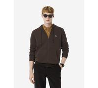Sweat à capuche Lacoste Colorblock Full Zip marron foncé - XL