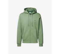 Sweat à capuche Lacoste Colorblock Full Zip vert sauge - S