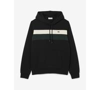 Sweat à capuche Lacoste Colour-Block Fleece noir vert blanc - XL