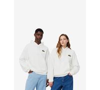 Sweat à capuche Lacoste Logo Crew blanc - M