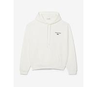 Sweat à capuche Lacoste Multi Print Fleece blanc - M