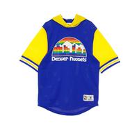 Sweat a capuche leger a manches courtes pour hommes Nba Buzzer Beater Sweat a capuche en maille Hardwood Classics Dennug Original Team Colors ORIGINAL TEAM COLORS XL