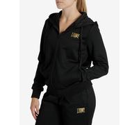 Sweat à capuche Leone 1947 DNA Full Zip noir doré femme - XS