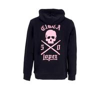 Sweat a capuche Lopez 50 noir/rose canyon pour hommes BLACK/CANYON PINK XL