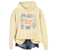 Sweat à capuche Love Is Never Wasted When It's Shared, T-shirt Positive Kindness, Love Is Never Wasted When It's Shared, Khika., XL