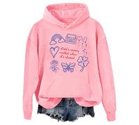 Sweat à capuche Love Is Never Wasted When It's Shared, T-shirt Positive Kindness, Love Is Never Wasted When It's Shared, rose, 3XL