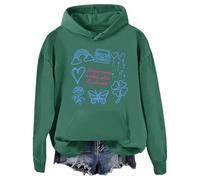 Sweat à capuche Love Is Never Wasted When It's Shared, T-shirt Positive Kindness, Love Is Never Wasted When It's Shared, Vert, L