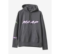 Sweat à capuche MAAP WorldTour 2026 gris foncé - XS
