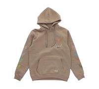 Sweat à Capuche Manches Longues Adulte Pokémon Broderies Evoli évolutions prismatiques - Polycoton - Beige (FR/ES, Alpha/Lettres, M, Taille Normale, Taille Normale, Beige)