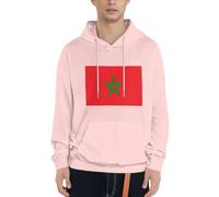 Sweat À Capuche Maroc Drapeau pour Hommes Adultes Et Adolescents Sweatshirt pour Patriotes Hoodie Hommes Femmes Pull À Capuche De Loisirs Plusieurs Couleurs du S Au 4XL