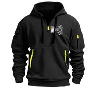 Sweat À Capuche Marque Camionneur Pulls, Gilets Et Sweats Homme Personnalisable Manga Marin de Luxe Sweat Marque Capuche Et Elegant Grande Taille de Noel Oversize Ensemble Jogging Homme Noir XXL