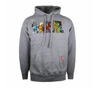 Sweat à capuche Marvel - Homme - Logo - Gris chiné - Manches longues M