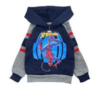 Sweat à capuche - MARVEL - SPI24-2916 S1-8A - Bleu - Garçon - Manches longues 4 ans