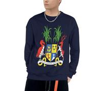 Sweat À Capuche Maurice Emblème National pour Hommes Confortable Et Élégant Col Rond Emblème National Imprimé Pull À Capuche avec Poches pour Usage Quotidien Activités De Loisirs du S Au 4XL