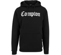 Sweat à capuche - Mister Tee - COMPTON - Noir - 70% coton - Manches longues S