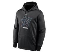 Sweat à capuche MLB Miami Marlins Nike Logo Therma Performance Noir -Nike- Taille :XXL S