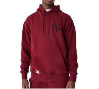 Sweat à Capuche MLB New York Yankees New Era League Essential Oversize Rouge M