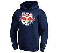 Sweat à capuche MLS New York Red Bulls Fanatics Mid Essentials Crest bleu marine -Fanatics- Taille :M L