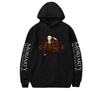 Sweat À Capuche Moriarty The Patriot Sweat À Capuche Décontracté Manches Longues Anime Tracksuit Hommes Femmes Pullover Harajuku Vêtements Loose Sweatshirt XXS~3XL-Black||XXS