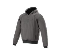 Alpinestars Sweat à capuche de moto Ageless Gris Taille S Homme