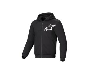 Sweat à Capuche Moto Alpinestars Chrome V2 Sport Noir/BlancL Noir,Blanc