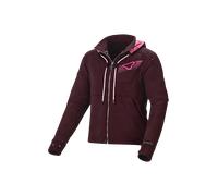 Sweat à Capuche Moto Femme Macna District RougeXS Rouge