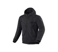 Revit Parabolica 2 Sweat à capuche zippé de moto, noir, Taille S
