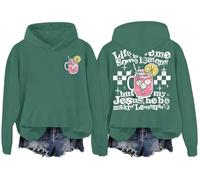 Sweat à capuche My Jesus Making Lemonade Life Gave Me Some Lemons But My Jesus He Be Making Lemonade Hoodie, Vert, S