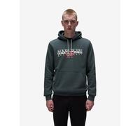 Sweat à capuche Napapijri Aylmer Winter gris foncé blanc - XS