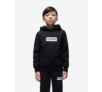 Sweat à capuche Napapijri Chamois noir pur blanc enfant - 10