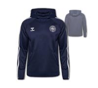 Sweat À Capuche Navy Hummel DBU Travel Hoodie Danemark Gr.M-3XL