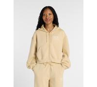 Sweat à capuche New Balance Reimagined Full Zip orange clair femme - S
