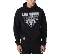 Sweat à capuche New Era Fleece NFL - Las Vegas Raiders - Homme - Noir M